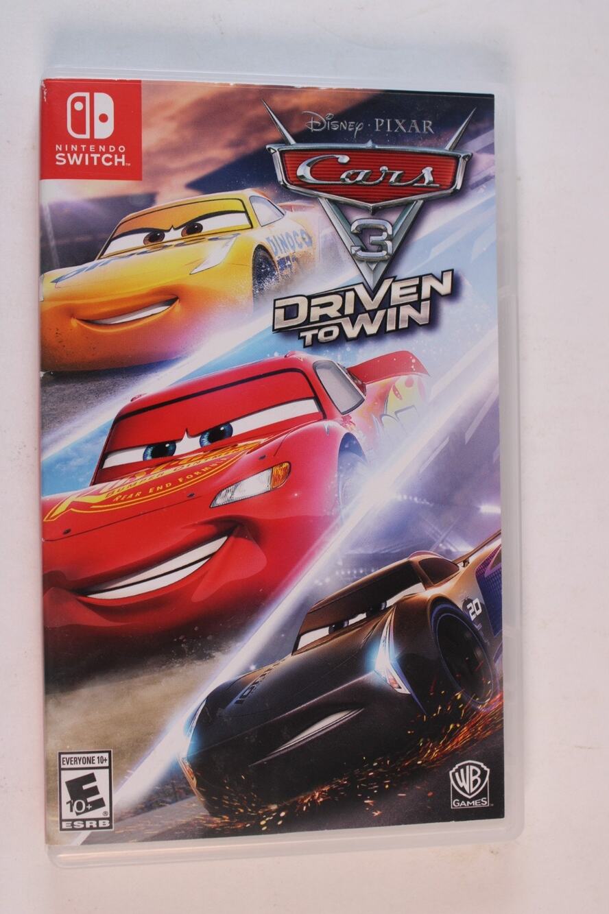 Cars 3: Driven to Win Racing (Nintendo Switch) Authentic, Tested/Works